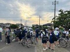 下校の様子