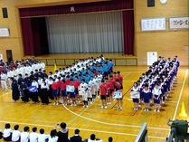 総体壮行会風景2