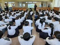学年集会の様子