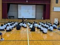 交通安全教室の様子