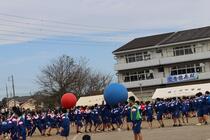 最終の大玉運びの様子