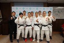 柔道部の生徒たち