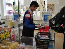 食料品店での職場体験