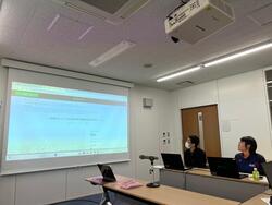 学生の発表の様子