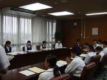 平成27年度広島中学生派遣団第1回学習会3