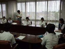 長崎中学生派遣事業第3回学習会の様子4
