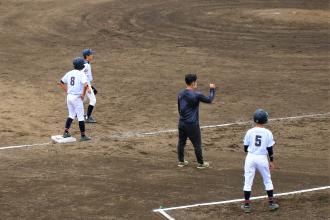 野球試合風景