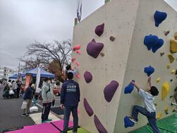 クライミング体験会の様子4