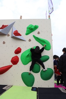 クライミング体験会の様子8