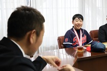 市長との会談