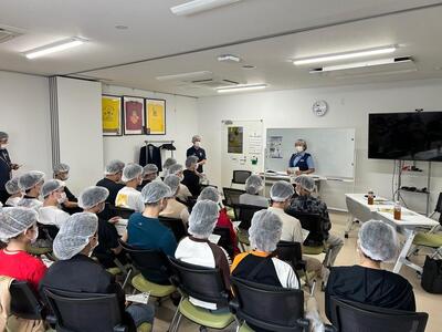 交通安全教室の様子