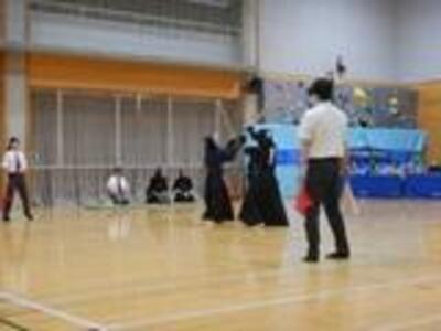 剣道部の試合の様子です