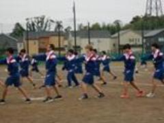 マスゲーム練習風景1