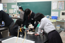 1年生　理科の実験