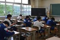 午前中の学校の様子