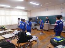 結団式に向けての練習1