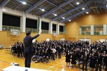 校長先生とのジャンケン