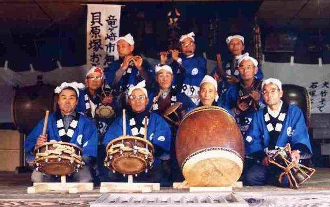 貝原塚「おこど囃子」の写真