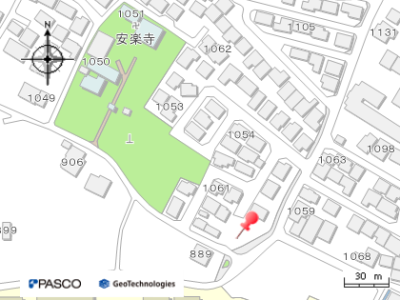 せきぞうほうきょういんとう周辺地図