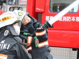 消防士のお仕事の写真1