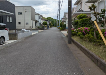 前面道路