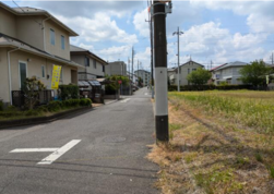 前面道路