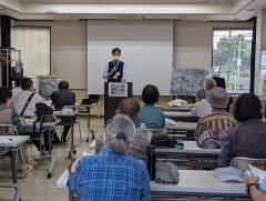 竹内明太郎講演会の写真