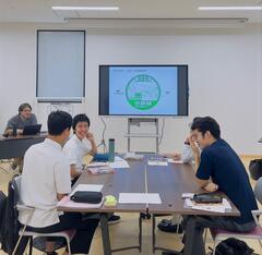 ラフデザインパートの様子