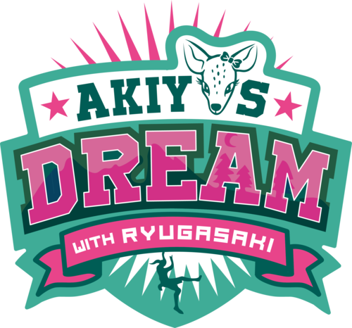 AKIYO’s DREAM WITH RYUGASAKI大会ロゴマーク