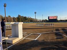 卒団式前の様子