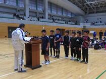 準優勝した馴柴サッカーBチーム