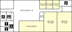 3階は、多世代交流センター「RINK」です。