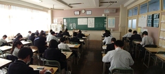学力診断テストが行われました。