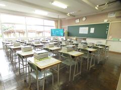 1年生の教室です