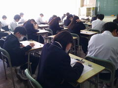 テストの様子