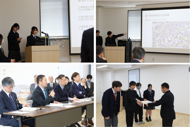 成果報告の様子